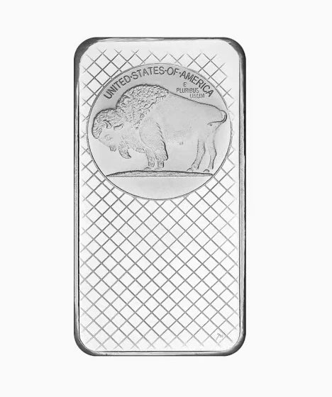 10 oz Buffalo Silver Bar – .999 Fine Silver