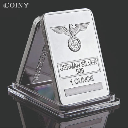 German Eagle Silver Bar – .999 Fine Silver