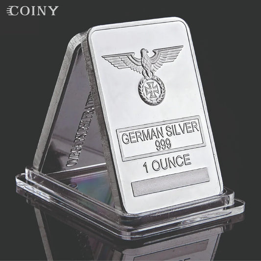 German Eagle Silver Bar – .999 Fine Silver