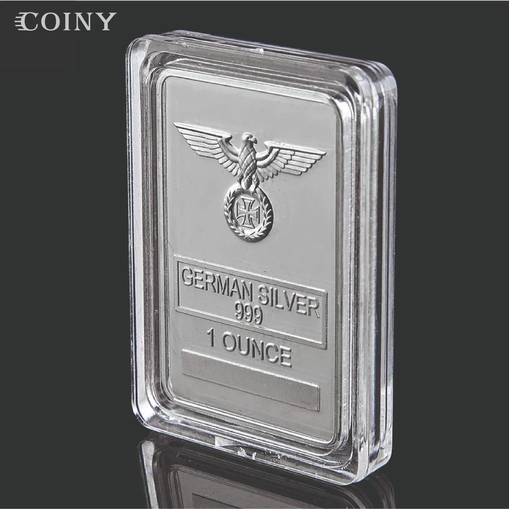 German Eagle Silver Bar – .999 Fine Silver